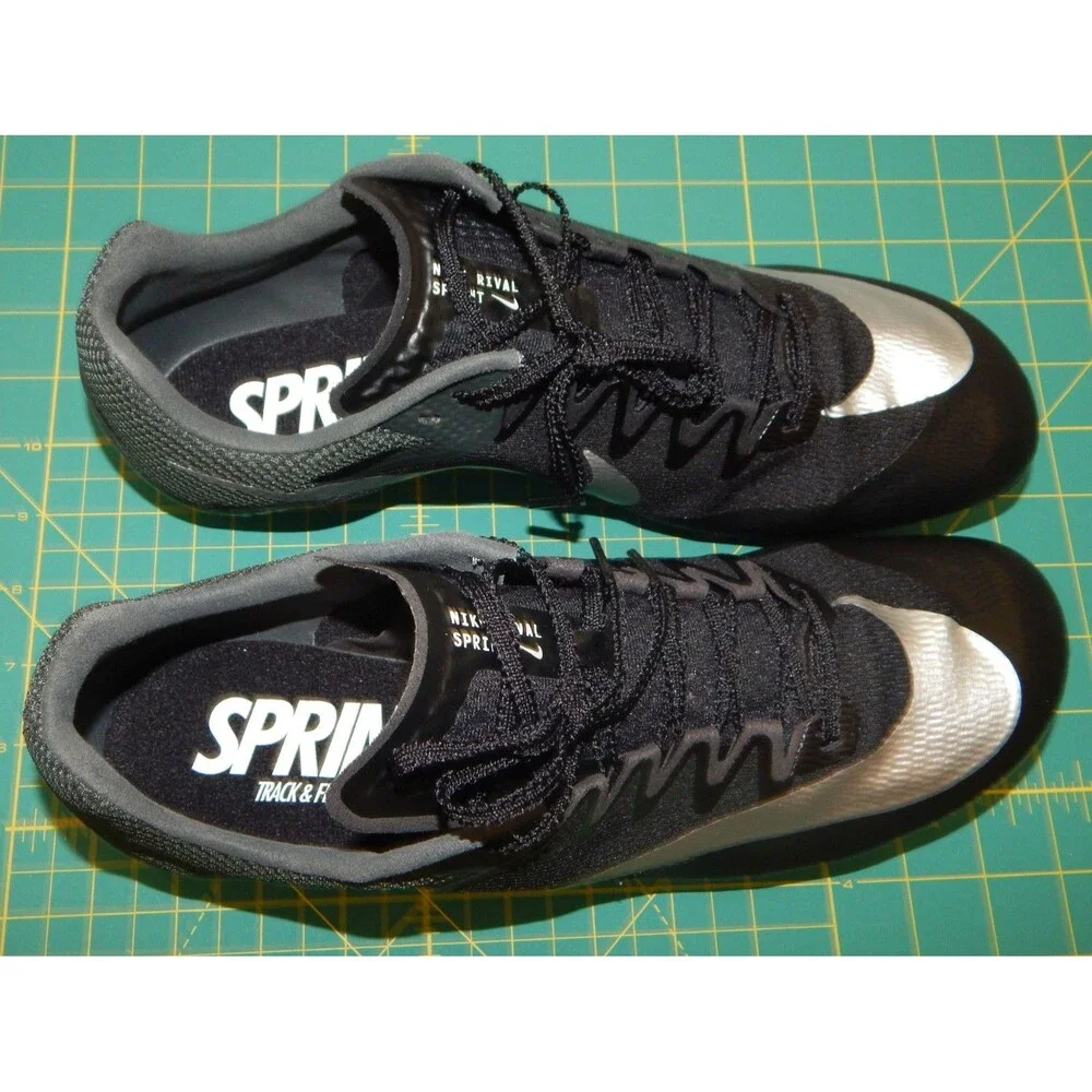 Nike Zoom Rival Sprint Shoes Men's Size 12 Track & Field DC8753-001 NWOT CLEATS